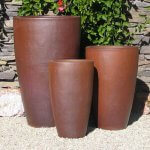 Oversize Rustic Brown Planters