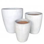 White Flared Ceramic