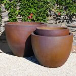 Rustic Brown Planters