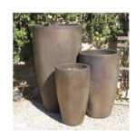 Ceramic Bronze oversize planters
