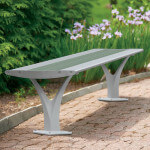 Aluminum. Seating. Modern.