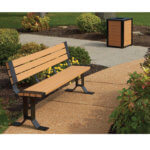 ergonomic. recycled planks. seating. eco.