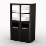 Cayman Double Tower Towel Valet