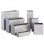 Tall fiberglass planters