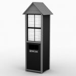 Aruba Single Tower Towel Valet