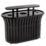 steel. plastisol. slats. bonnet. hood. top. multi-stream. waste. recycle.