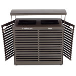 Steel. Plastisol. Receptacle.