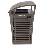 Steel. Plastisol. Receptacle.