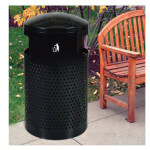 Parkside Outdoor Steel Receptacle