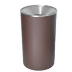 Brown waste bin