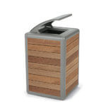 Beacon Hill 35 Gal. Thermory Receptacle, Bonnet Top