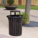 Steel. Plastisol. Hood. Waste. Trash.