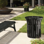 Steel. Plastisol. Hood. Waste. Trash.