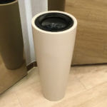 Small fiberglass receptacle