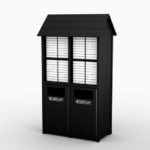 Aruba Double Tower Towel Valet