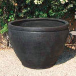 Oversize Black planter