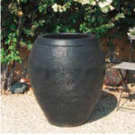 Large textured planter