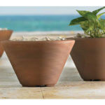 Round Plastic Planters
