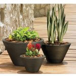 Resin Planters Grouping