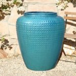 Aqua Ceramic Planter