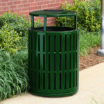 Latitude Side Opening Ash Top Receptacle