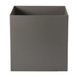 Aluminum square planter