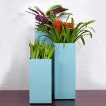 Tower Steel Planters