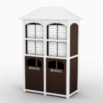 Bermuda Double Tower Towel Valets