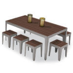 Mixx Table Recycled Planks