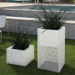 Honeycomb Design Tiered Planter