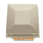 steel. logo. custom. waste. recycle. trash. outdoor. signage.