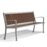 Coronado Recycled Planks Bench