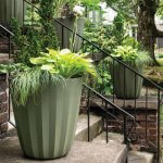 Olive Plastic Planter