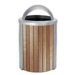 Madison Thermory Wood Receptacle