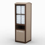 Cayman Tower Curved Roof Towel Valet