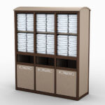 Cayman Triple Curved Roof Towel Valet