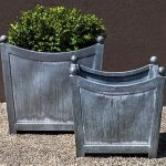 zinc metal planter supplier