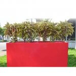 Red Narrow Planter