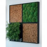 Hotel Custom Moss Wall Room Dividers