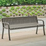 steel. seating. park. durable.