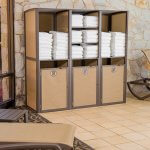 Aqua Triple Towel Valet