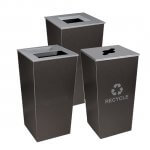 Metro Largo Steel Receptacle