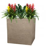 Large Square GFRC Planter