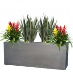 Manhattan Low Rectangular Planters