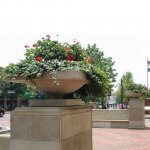 Robie House Planter planted