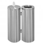 Wipe and waste station