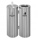 Geneva Wipe Dispenser & Receptacle