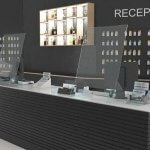 Clean Point Table Top Shield