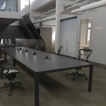 Meeting table divider