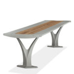 Allure Thermory Flat Bench